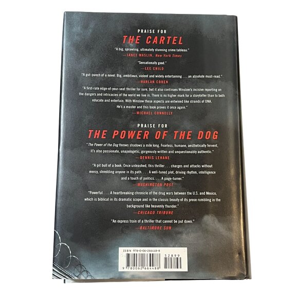 The Border Don Winslow Book 3 Cartel Trilogy Crime Thriller Hardcover - Picture 2 of 6